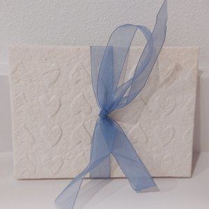 Hardbound Heart Accordion Booklet